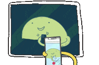 Mirror Narcissism Sticker