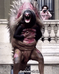 Horror Flying GIF