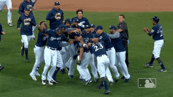 milwaukee brewers sport GIF by MLB