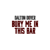 Country Music Sticker by Dalton Dover