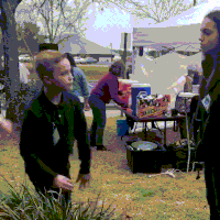 dance moves flirting GIF