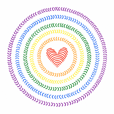 Love Is Love Rainbow GIF by nehahalol