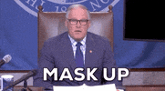 Jay Inslee Face Mask GIF by GIPHY News