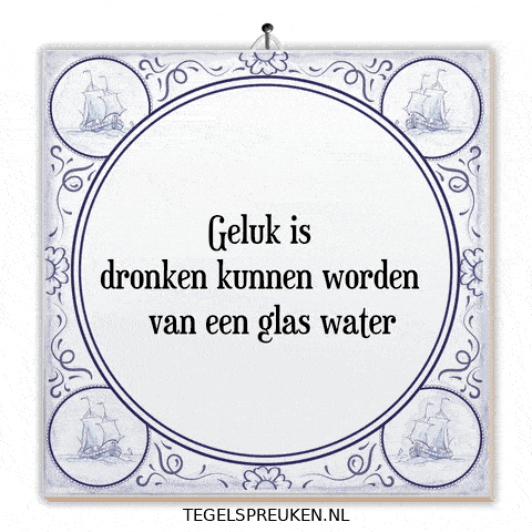 Water Moment GIF by Tegelspreuken.nl