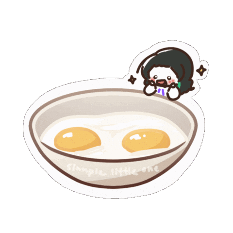 Soft Boiled Egg Breakfast Sticker