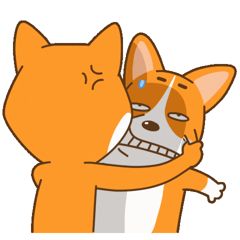 Corgi Shiba Sticker
