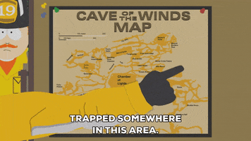 pointing map GIF by South Park 