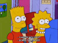 happy bart simpson GIF