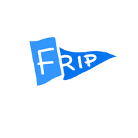 fripkorea flag 깃발 frip 프립 Sticker