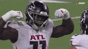 Football Flex GIF by Atlanta Falcons