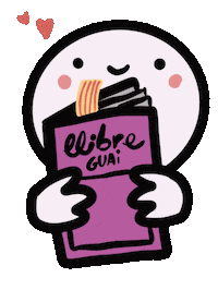 Sant Jordi Book Sticker