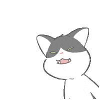 Cat Neko Sticker by GORO