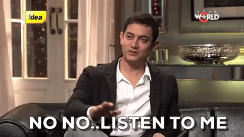 listen to me bollywood GIF