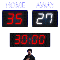 27 Away Sticker