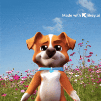 Love You Kiss GIF by Krikey AI