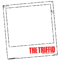 thetriffid polaroid triffid the triffid the triffid music Sticker