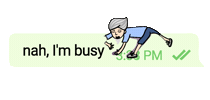 LifeSigner sleep relax boy sleeping Sticker