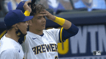 Sport Smile GIF by Milwaukee Brewers