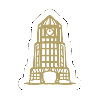 Black And Gold Lions Sticker by Lindenwood University