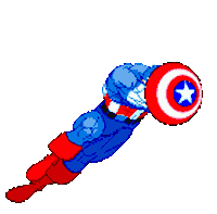 captain america STICKER