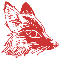 Pixel Fox Sticker