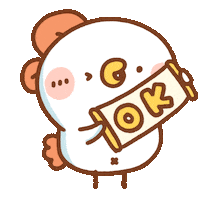 Sticker Ok Sticker by 大白丸丸(daibai maru)