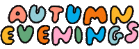 Autimn Evenings Sticker by Poppy Deyes