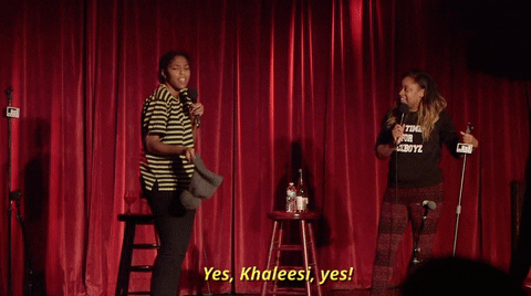 phoebe robinson yes GIF by 2 Dope Queens Podcast