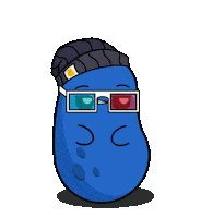 Happy Potato Sticker by lilpotates