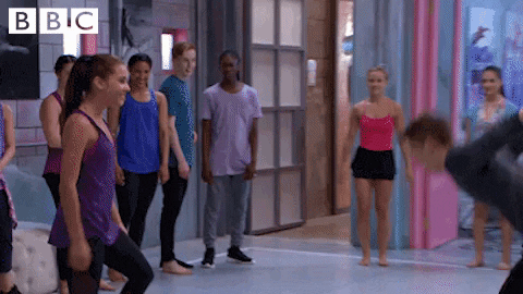 happy the next step GIF by CBBC