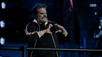 David Harbour Love GIF by HBO Max