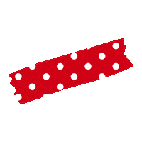 Red Tape Sticker by Pawsome.cz