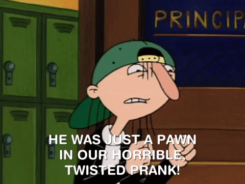 hey arnold nicksplat GIF