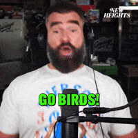 Jason Kelce Go Birds GIF by New Heights
