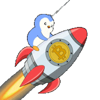 Lets Go Money Sticker by Pudgy Penguins