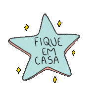 Tatilustras corona casa frase Cuidado Sticker