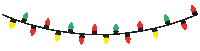 Christmas Lights Sticker by Strictly Design