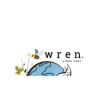 wren_urban_nest wren urban nest wrenhotel Sticker