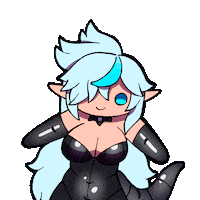 Girl Jump Sticker