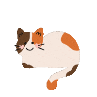 taylorcarroll_art love happy cat hearts Sticker