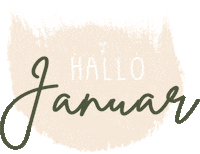 Nadannebendoch Januar Sticker by omamashop