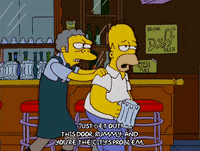 drunk homer simpson GIF