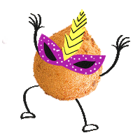 carnaval coxinha Sticker by Sucré Patisserie