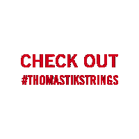 Guitar Check Out Sticker by Thomastik-Infeld