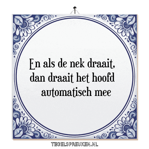 Nl Wijsheid Sticker by Tegelspreuken.nl