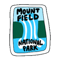 Aleishaearp Nationalparks Sticker by Tasmania