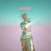 venus de milo GIF by Pastelae
