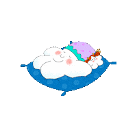 NinaAndOlga sleep sleepy goodnight buonanotte Sticker