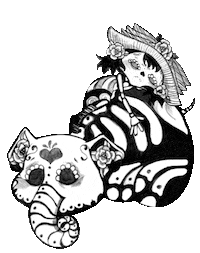 skeletitos halloween sleep sleepy goodnight Sticker