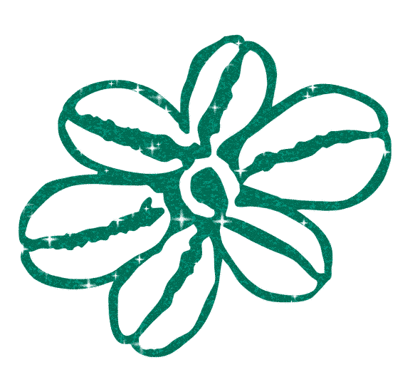 glitter flower Sticker by Bettybelts
